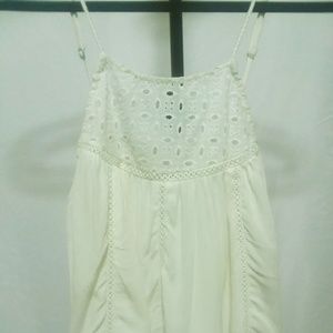 Aeropostale Cape Juby Top Size XS Embroided Cott